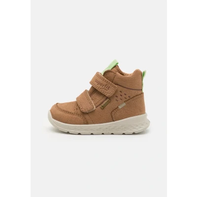 Abbildung von Superfit Breeze Unisex Lauflernschuh für Kinder, Größe: 20, Braun/hellgrün Schuhe