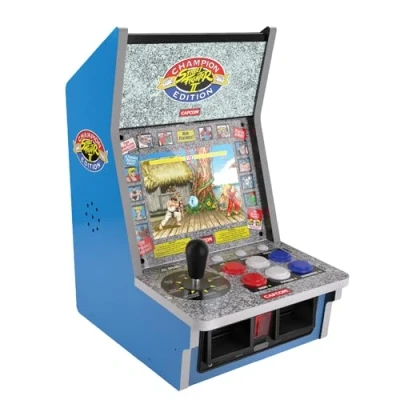 Abbildung von Console rétrogaming Just For Games Evercade Alpha Street Fighter Bartop Arcade
