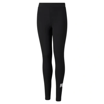 Abbildung von Puma LOGO Tights für Kinder, Größe: 176, Black