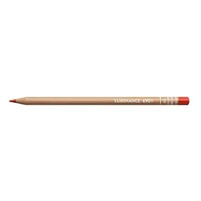 Abbildung von Caran d&#039;Ache Luminance Colour Pencil Artist Farbstifte Bleistift/ 3 Stück/Pack Farbe: 061 Permanent Red (6901.061)