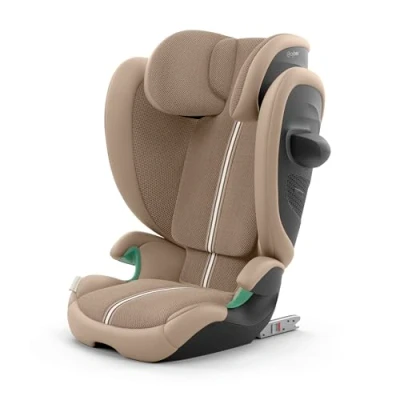 Abbildung von CYBEX Gold Kinder Autositz Solution G2 Plus, Ab ca. 3 bis 12 Jahre (100 150 cm), Max. 50 kg, Für Autos mit und ohne ISOFIX, Almond Beige