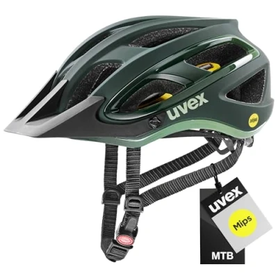Abbildung von uvex unbound MIPS sicherer MTB Helm für Damen und Herren Sysytem individuelle Größenanpassung forest olive matt 58 62 cm