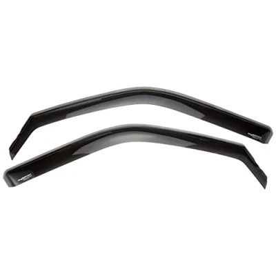 Abbildung von ClimAir Car Comfort Windabweiser Schwarz kompatibel mit Volkswagen Transporter T5 2003 2015 &amp; T6 2020 T6.1 , Modern, Auto