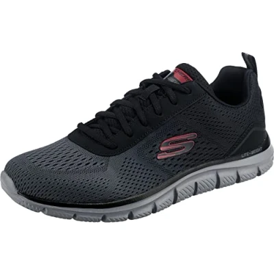 Abbildung von Skechers Sport Track Sneaker low, Herren, Größe: 48.5, Black/charcoal Schuhe