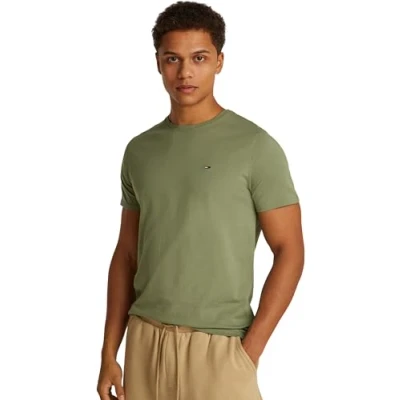 Abbildung von Tommy Jeans SLIM TEE Tshirt basic, Herren, Größe: 56, Aruba green