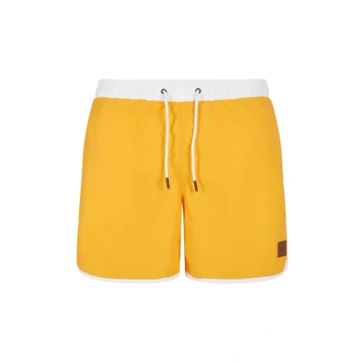 Abbildung von Urban Classics Retro Badeshorts, Herren, Größe: XL, White magicmango
