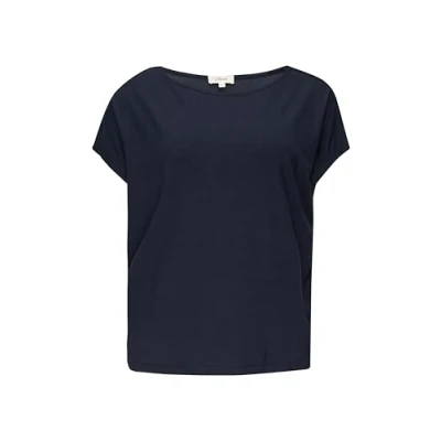 Abbildung von s.Oliver ÜBERSCHNITTENEN Schultern Tshirt basic, Damen, Größe: 34, Navy