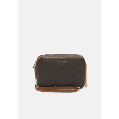 Abbildung von Michael Kors JET SET Crossbody Umhängetasche, Damen, Größe: One Size, Brown