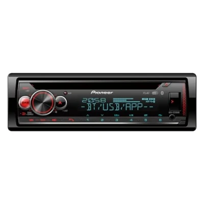 Abbildung von Pioneer DEH S720DAB, 1DIN Autoradio , CD Tuner mit FM und DAB+ Bluetooth MP3 USB AUX Eingang RGB Beleuchtung Freisprecheinrichtung Smart Sync App 13 Band Equalizer