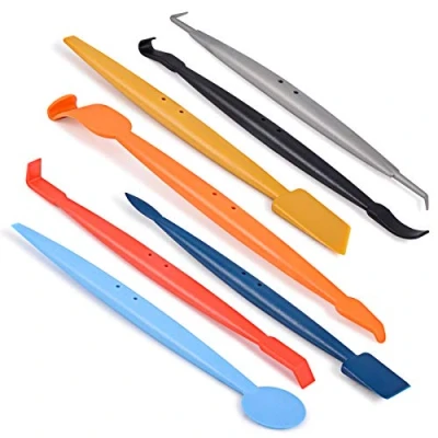 Abbildung von Winjun 7 in 1 Magnet Micro Rakel Set Unterschiedliche Folienrakel zum Folie Kante Verschluss Steck für Autofolie Tönungsfolie Fensterfolie Werkzeug