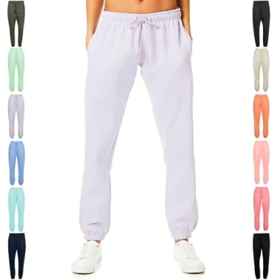 Abbildung von Light &amp; Shade Damen Soft Touch Loungewear Jogginghose Jogger, Lavendel, M