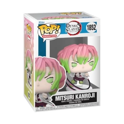 Abbildung von Funko Pop! Animation: DS Mitsuri Kanroji (Attack) Demon Slayer Vinyl Sammelfigur Geschenkidee Offizielle Handelswaren Spielzeug Für Kinder und Erwachsene Anime Fans