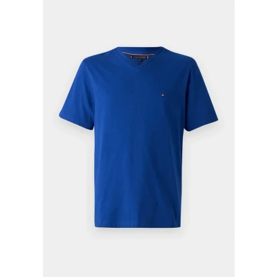 Abbildung von Tommy Hilfiger Essential V NECK TEE Tshirt basic, Herren, Größe: Small, Wedge blue