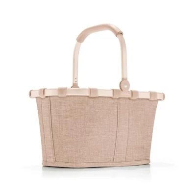 Abbildung von reisenthel carrybag XS twist coffee Stabiler Einkaufskorb mit praktischer Innentasche Elegantes und wasserabweisendes Design