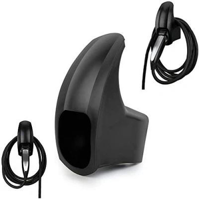 Abbildung von ShowEv EV Ladegerät Typ 2 Wandhalterung für Ladekabel Wallbox Ladestation Organizer Halterung Wandanschluss Halter