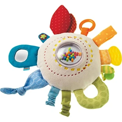 Abbildung von HABA 301670 Spielkissen Regenbogenspaß, Kleinkindspielzeug
