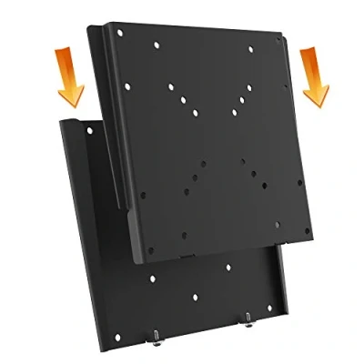 Abbildung von RICOO TV Monitor Wandhalterung Fernseher Flach Ultra Slim für 15 32 Zoll, Universal Halterung F0522, Fernsehhalterung Wand, Zoll bis 30 Kg, max. VESA 200x200 mm