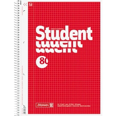 Abbildung von Brunnen 1067942 Notizblock / Collegeblock Student (A4, kariert, 70 g/m², 80 Blatt)