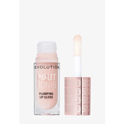 Abbildung von Makeup Revolution POUT BOMB Plumping Gloss Lipgloss Lipgloss, Größe: 4.6 ml, Milky sheer holo
