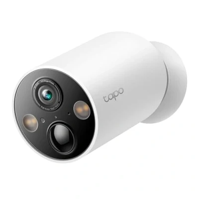 Abbildung von TP Link Tapo C425 Außenkamera Akku Überwachungskamera aussen mit Magnetische Basis, 2K Auflösung, WLAN, 10000 mAh Akku, 150 FOV, Kein Hub erforderlich, Unterstützt Solarpanel, Alexa kompatible