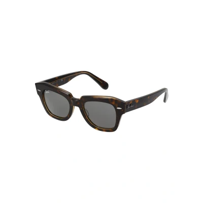 Abbildung von Ray Ban State Street Sonnenbrille, Damen, Größe: 49, Brown