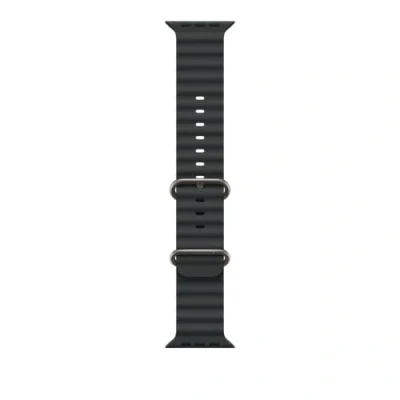 Abbildung von Apple Watch Band Ocean 49 mm Schwarz One Size