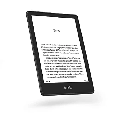 Abbildung von Kindle Paperwhite Signature Edition (32 GB), Zertifiziert und generalüberholt mit Werbung Schwarz