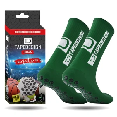 Abbildung von Tapedesign Unisex Allround Classic Socken, Grün, Einheitsgröße EU