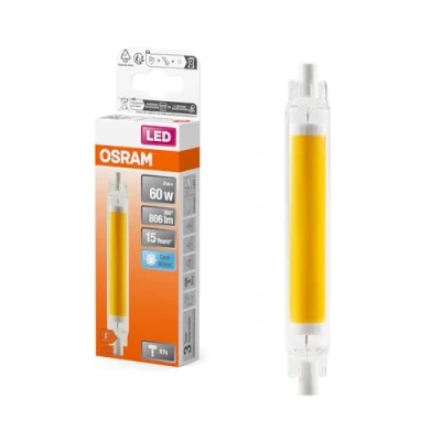 Abbildung von OSRAM LED Leuchtmittel Stab R7s 117,6 mm 8W 840 Slim Line