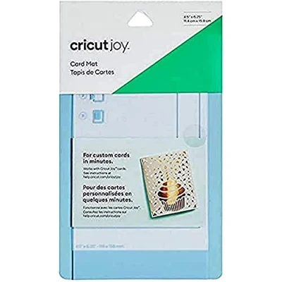 Abbildung von Cricut 2007968 Schneidematte, 11,4 cm x 15,8 (4,5&quot; 6,25&quot;), Blue, for Joy, Joy
