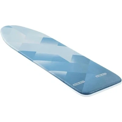Abbildung von Leifheit Bügelbrettbezug Heat Reflect Universal, für Bügelflächen bis max. 140 x 45 cm, Dampfbügeleisen, mit eingebauter Hitzereflektion zum schnelleren Bügeln, elastischem Gummizug