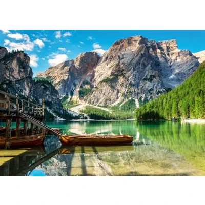 Abbildung von Ravensburger Puzzle 12000363 Pragser Wildsee, Dolomiten, Südtirol 1000 Teile für Erwachsene und Kinder ab 14 Jahren, mit Landschaft Natur