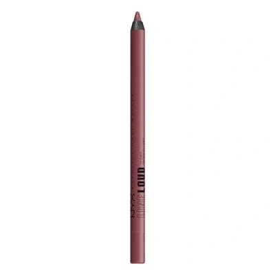 Abbildung von NYX Professional Makeup Lipliner, Mattes Finish, Kuss und farbecht sowie wischfest, Langanhaltend, Line Loud, 16 Magic Maker