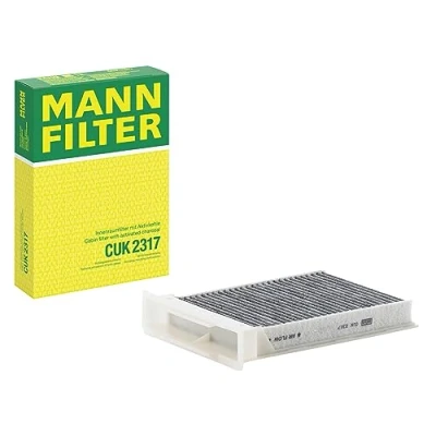 Abbildung von MANN FILTER CUK 2317 Innenraumfilter Pollenfilter mit Aktivkohle Für PKW