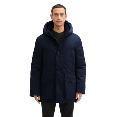 Abbildung von TOM Tailor Parka, Herren, Größe: Medium, Sky captain blue