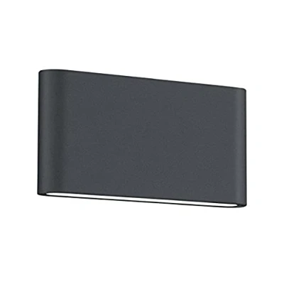 Abbildung von Trio Leuchten LED Außenleuchte Thames II 227660242, Aluminium anthrazit, 2 x 4.5 Watt, 1 Stück (1er Pack)