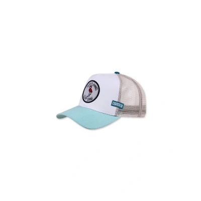 Abbildung von Coastal Trucker Cap Filthy Flamingo Beige Weiß, Size:ONE Size