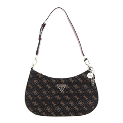 Abbildung von GUESS Women Noelle TOP Zip Shoulder Bag, braun