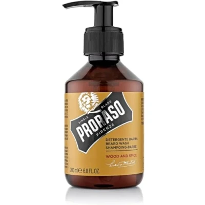 Abbildung von Proraso Beard WASH Bartshampoo, Herren, Größe: 200 ml, Wood &amp; spice