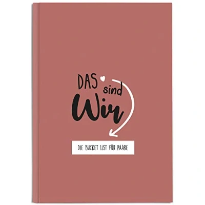 Abbildung von Cupcakes &amp; Kisses® Bucket List Buch, Geschenk für Sie Ihn, Paare und Partner, Jahrestag
