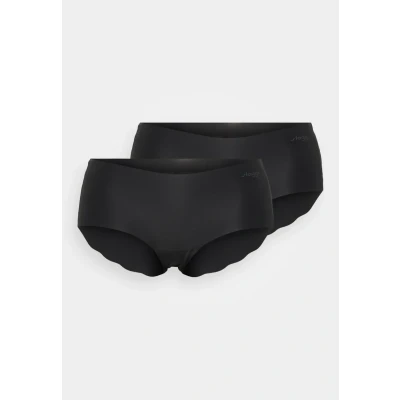 Abbildung von Sloggi Short 2 PACK Panties, Damen, Größe: Large, Black
