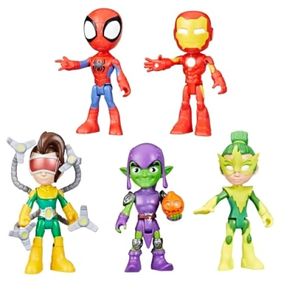 Abbildung von Marvel Spidey und Seine Super Freunde, Freunde &amp; Schurken Set, Action Figurenset