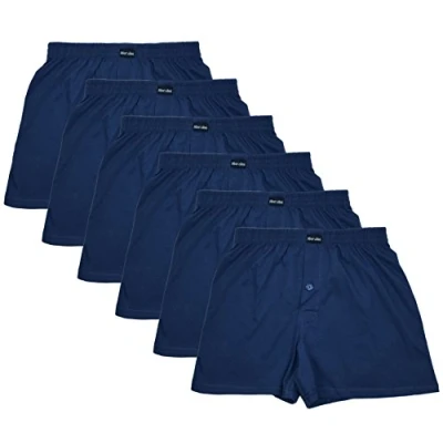 Abbildung von 6 Boxershort Herren Mit Knopf und Eingriff, Artikel: SET02, Groesse: L