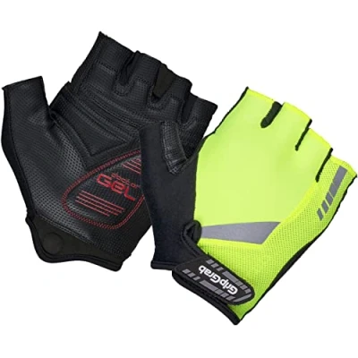 Abbildung von GripGrab ProGel 4mm DoctorGel Polsterung Kurzfinger Fahrradhandschuhe Gepolsterte Fingerlose Sommer Radsport Handschuhe