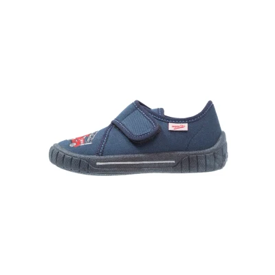 Abbildung von Superfit Jungen BILL Hausschuhe, BLAU/ROT 8000
