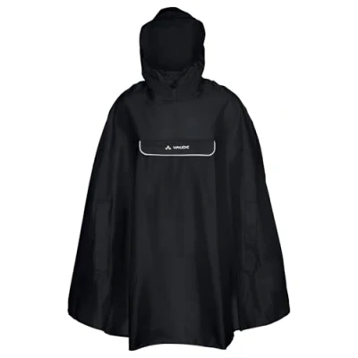 Abbildung von Vaude Valdipino Poncho Unisex Cape, Größe: Medium, Black