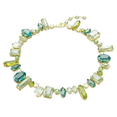 Abbildung von Swarovski GEMA Mixed CUTS Halskette, Damen, Größe: One Size, Green
