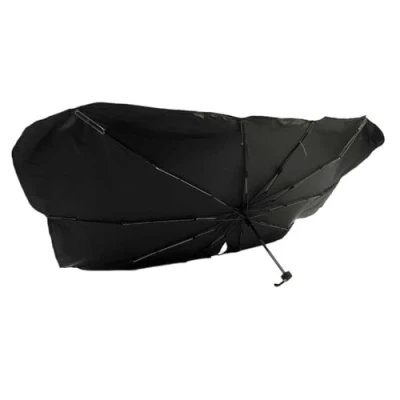 Abbildung von Sonnenschutz für Auto, SUV, LKW, patentiertes Design (universell verstellbar von 125 x 65 cm bis 145 80 cm)