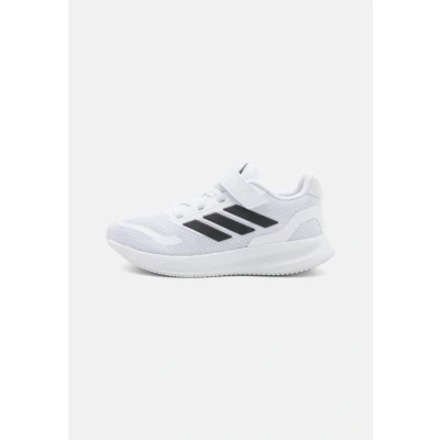 Abbildung von adidas Performance Runfalcon 5 Unisex Laufschuh Neutral für Kinder, Größe: 28, Footwear white/core black Schuhe