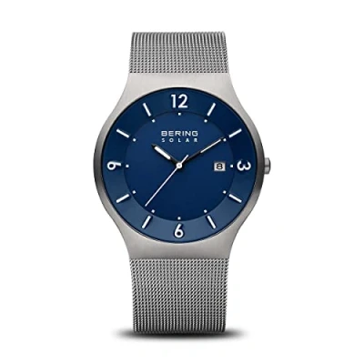 Abbildung von BERING Herren Uhr Solar Movement Collection mit Edelstahl und Saphirglas 14440 007